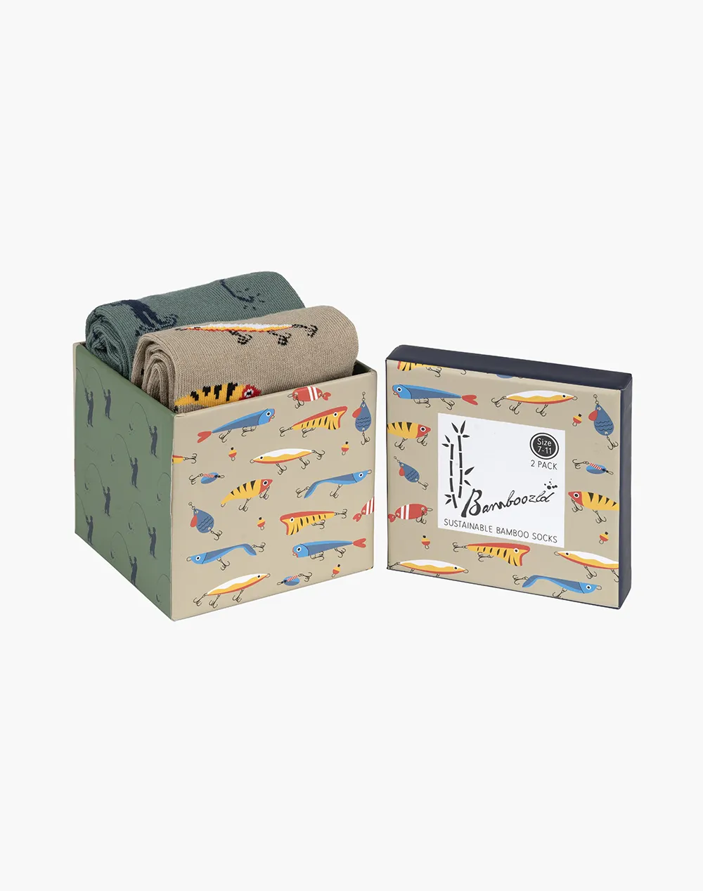 MENS THE FISHERMAN 2PK GIFT BOX