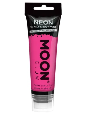 Moon Glow 75ml Neon UV Face & Body Paint Pink