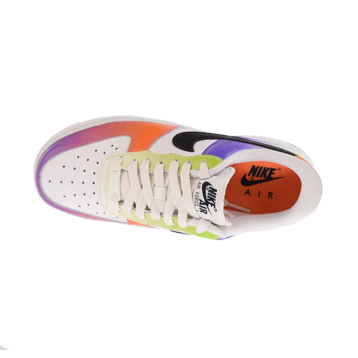 Nike Air Force 1 '07 Women's Shoes Summit White-Bright Mandarin