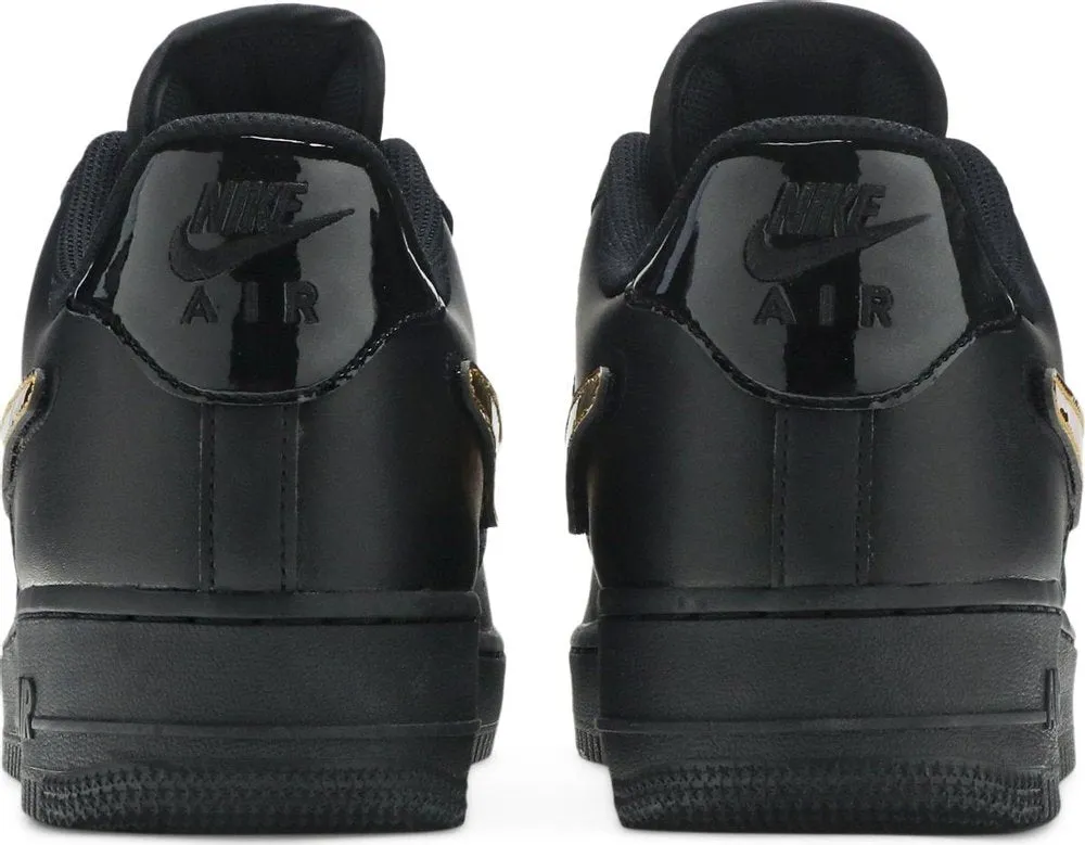 Nike Air Force 1 Low '07 LV8 'Removable Swoosh - Black Gold' (Size UK8/US9)