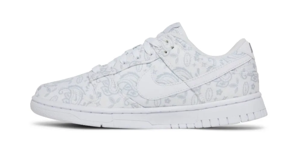 Nike Dunk Low White Paisley (W) [Size UK5/US7.5W]