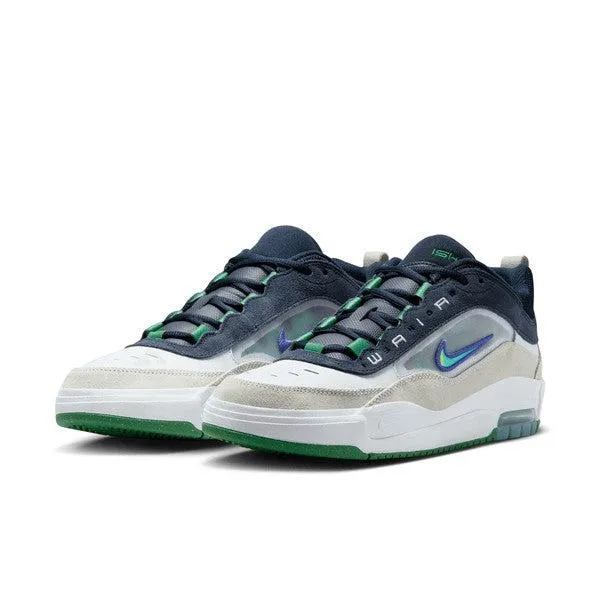 Nike SB Air Max Ishod White - Persian Violet - Obsidian - Pine Green