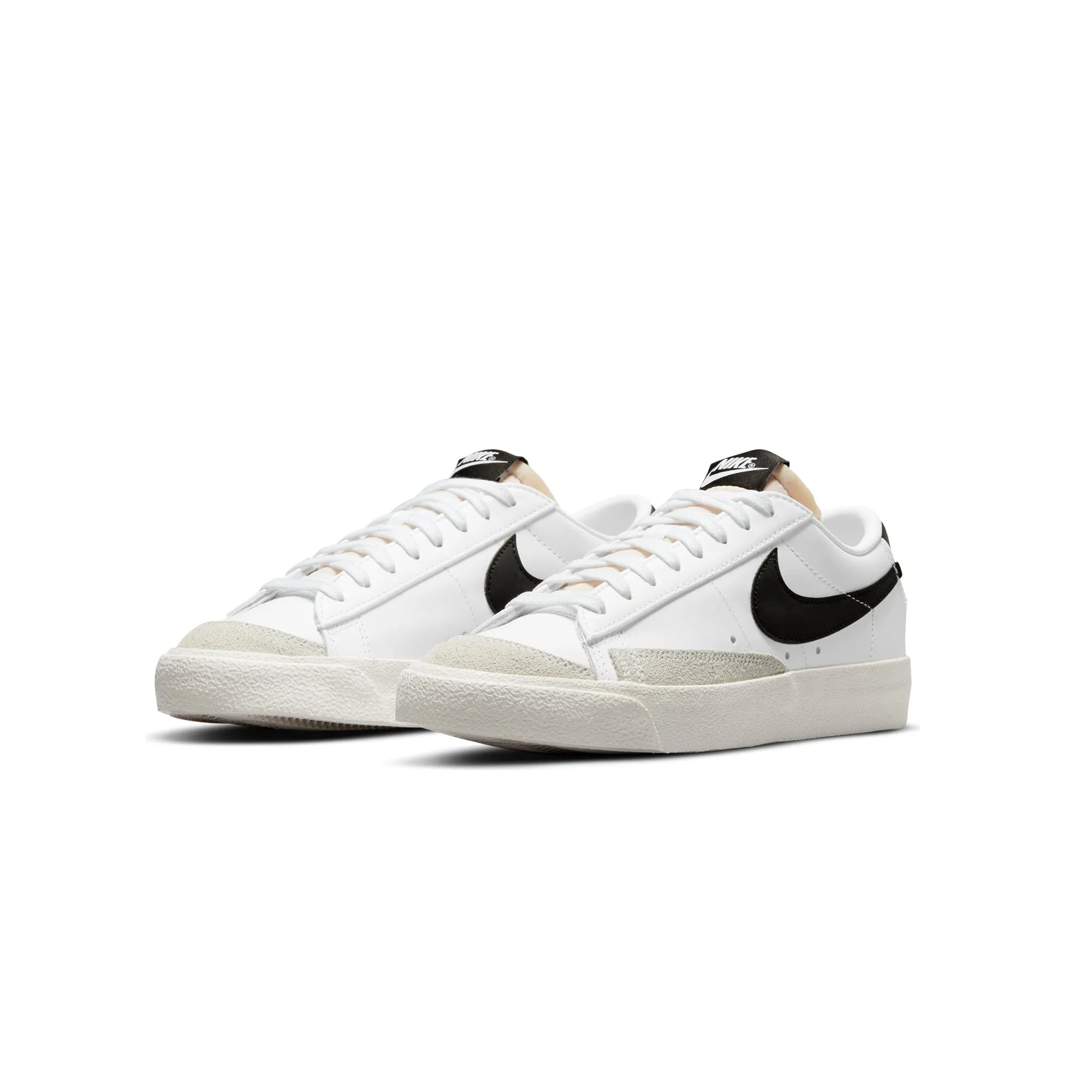 Nike Womens Blazer Low '77 Shoes 'White/Black'