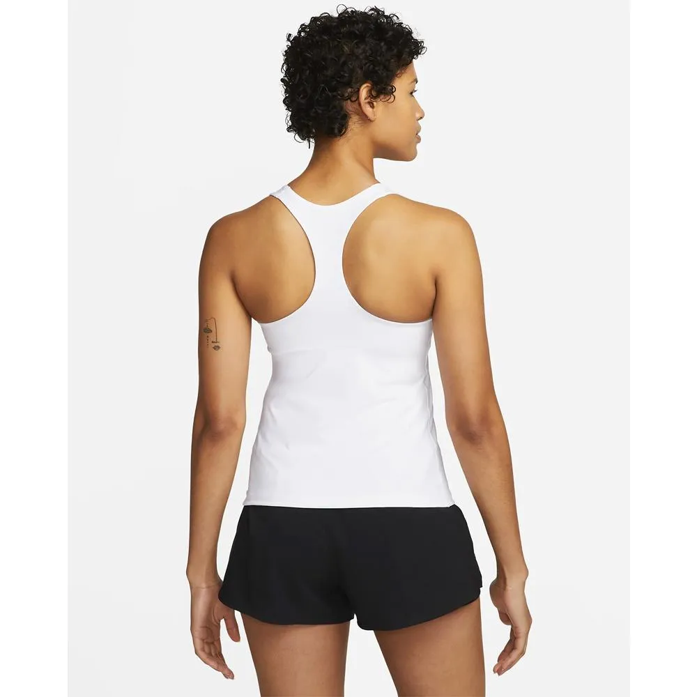 Nike Women's Swoosh Sports Bra Tank - White