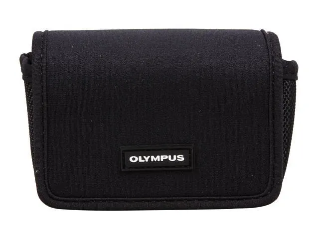 Olympus Neoprene Sports Horizontal Camera Case with Velcro Closure (Black)