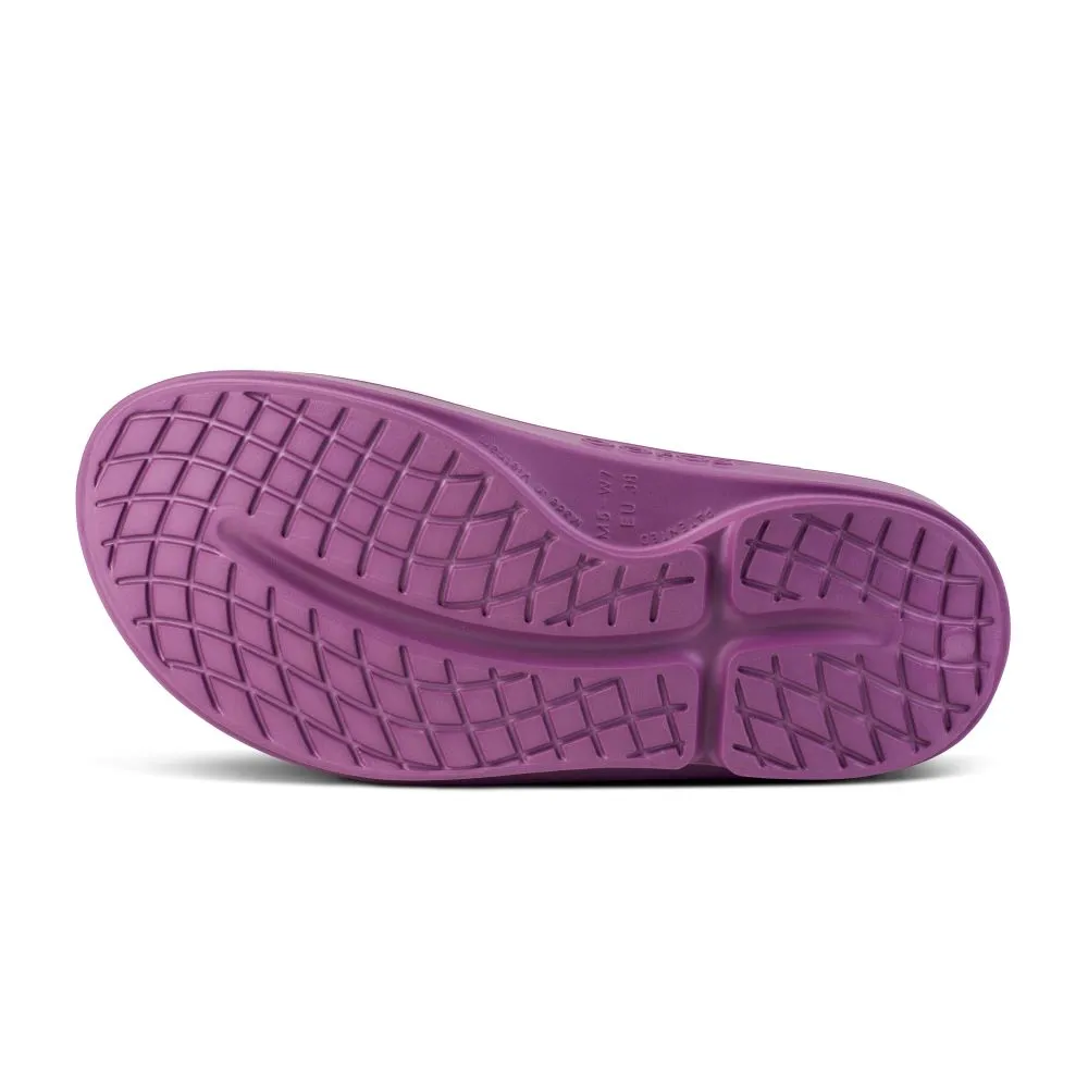 'OOFOS' Women's OOahh Slide - Plum