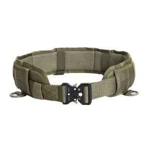 Outdoor Hunting Belt Nylon Waist Belt,Spec: Belt   Corset  Army Green