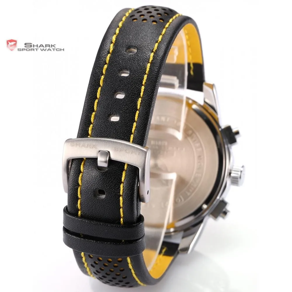 PACIFIC ANGEL Shark Sport Watch Black/Yellow SW 095