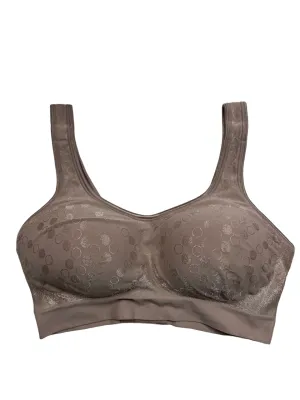 Playtex Comfort Revolution Contour Wirefree Bra - Warm Taupe