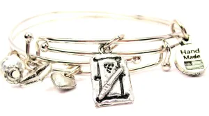 Pool Table Expandable Bangle Bracelet Set