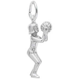 Rembrandt Charms - Shootin’ Hoops Charm - 7796