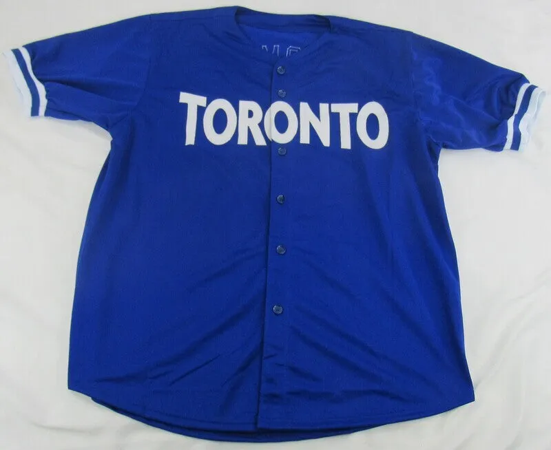 Roberto Alomar Signed Replica Toronto Jersey JSA Witness