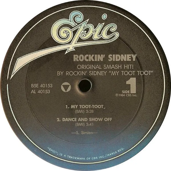 Rockin' Sidney - My Toot Toot (12", MiniAlbum) (VG )