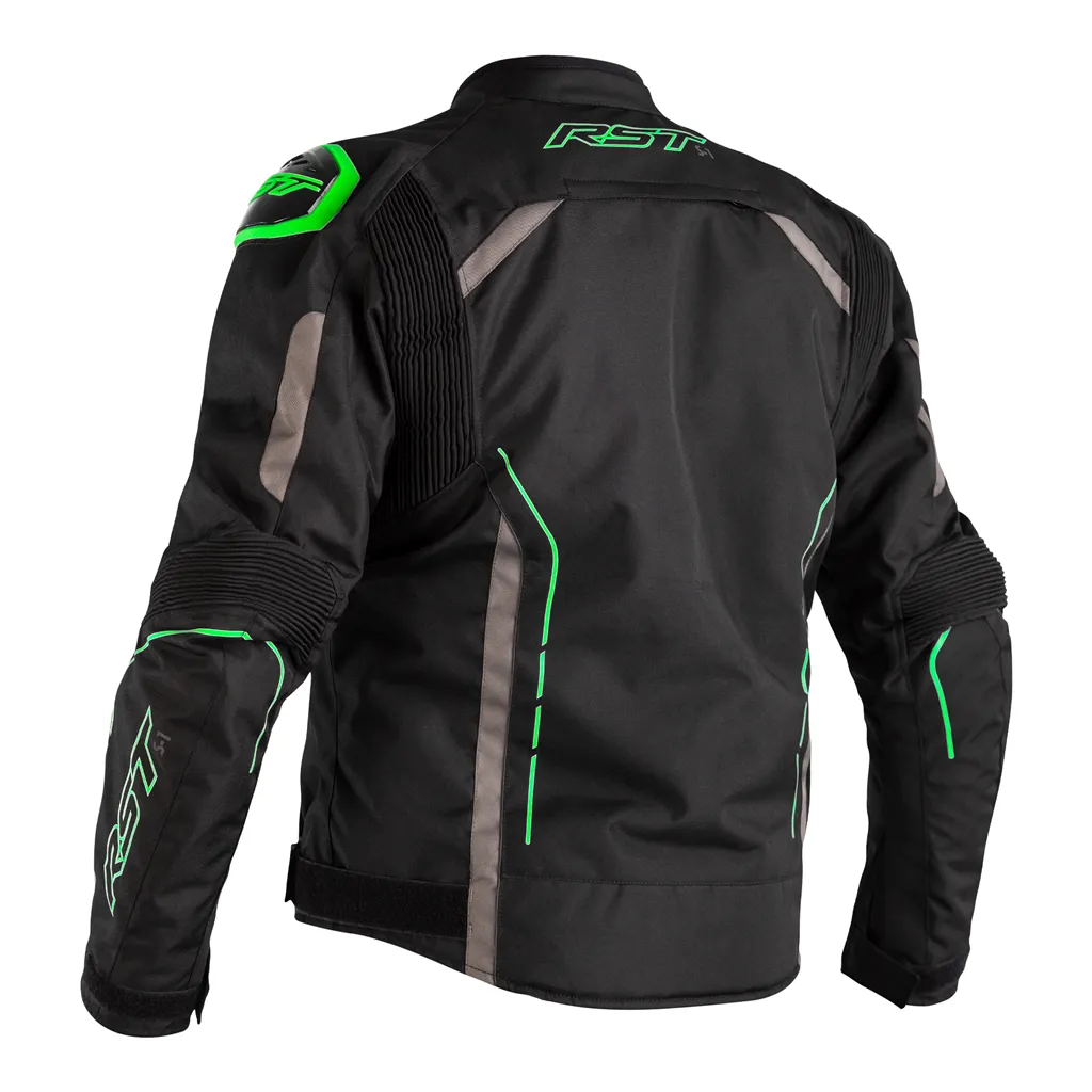 Rst S1 Ce Mens Textile Jacket Neon Green