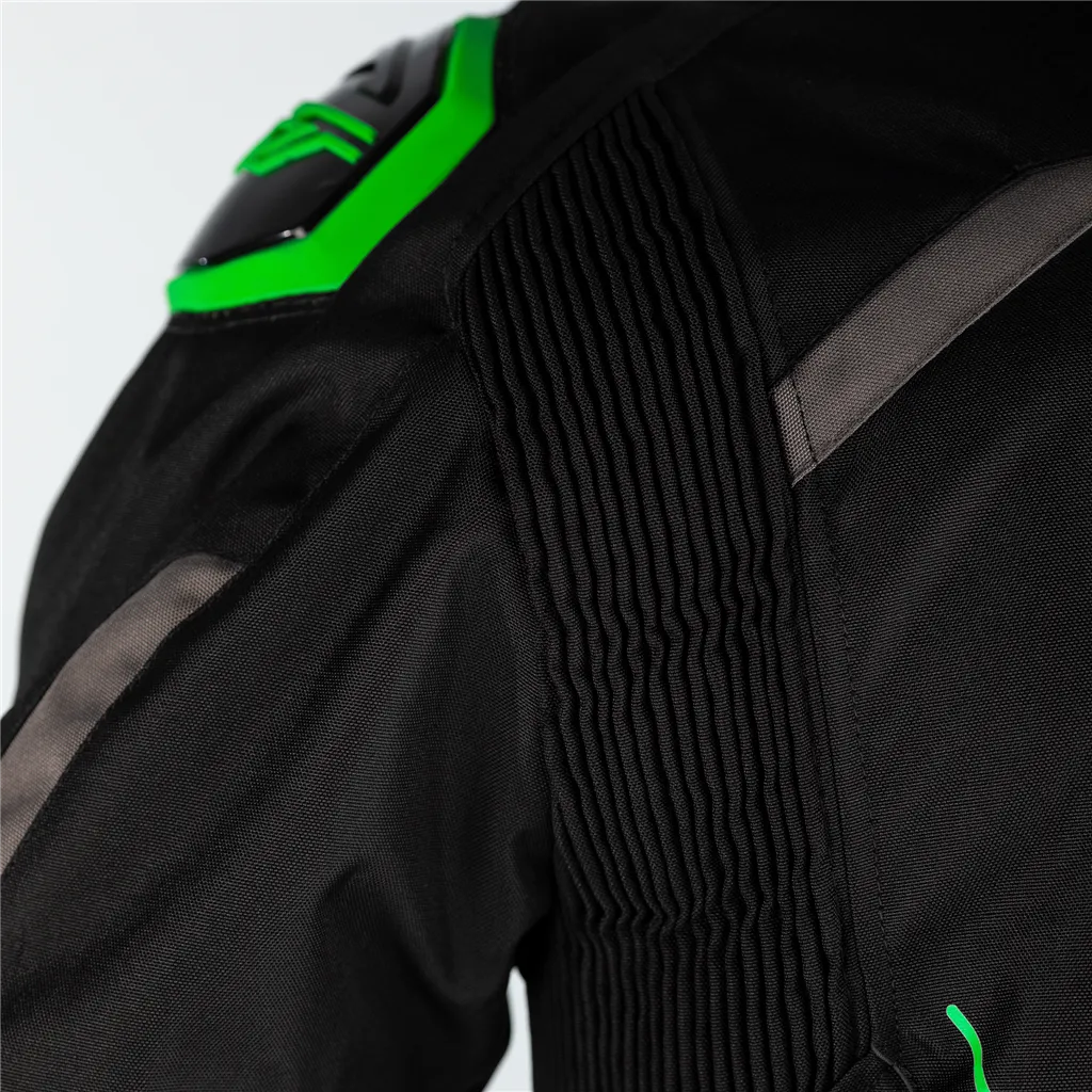 Rst S1 Ce Mens Textile Jacket Neon Green