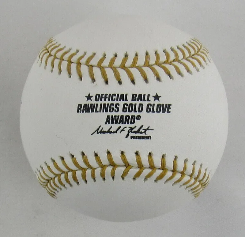 Scott Rolen Signed Rawlings Gold Glove Baseball JSA Witness