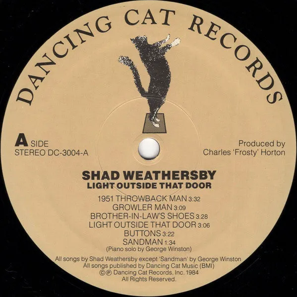 Shad Weathersby - Light Outside That Door (LP, Album, AME) (NM or M-)