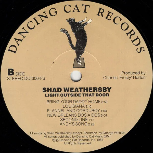 Shad Weathersby - Light Outside That Door (LP, Album, AME) (NM or M-)