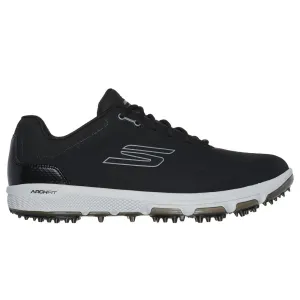 Skechers Go Golf Pro 6 Spikeless Waterproof Shoes - Black/Grey