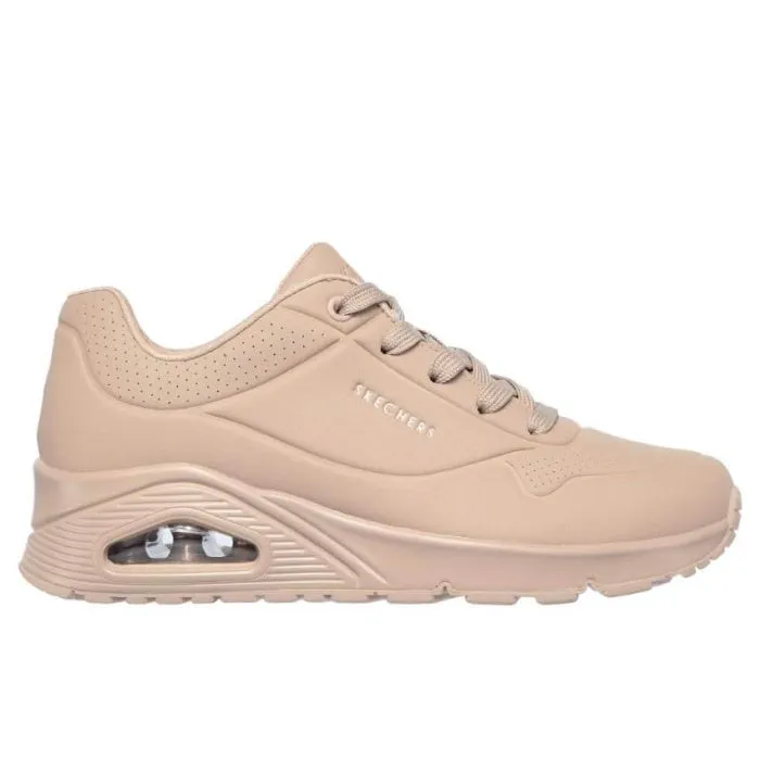 Skechers Uno Stand On Air Womens Trainer Sand Clearance