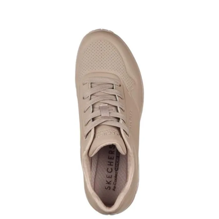 Skechers Uno Stand On Air Womens Trainer Sand Clearance