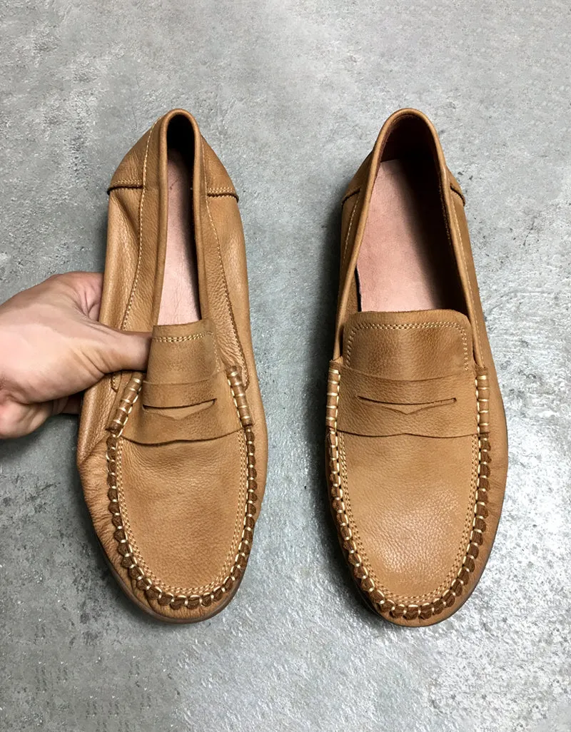 Soft Leather Daily Comfy Loafers for Men