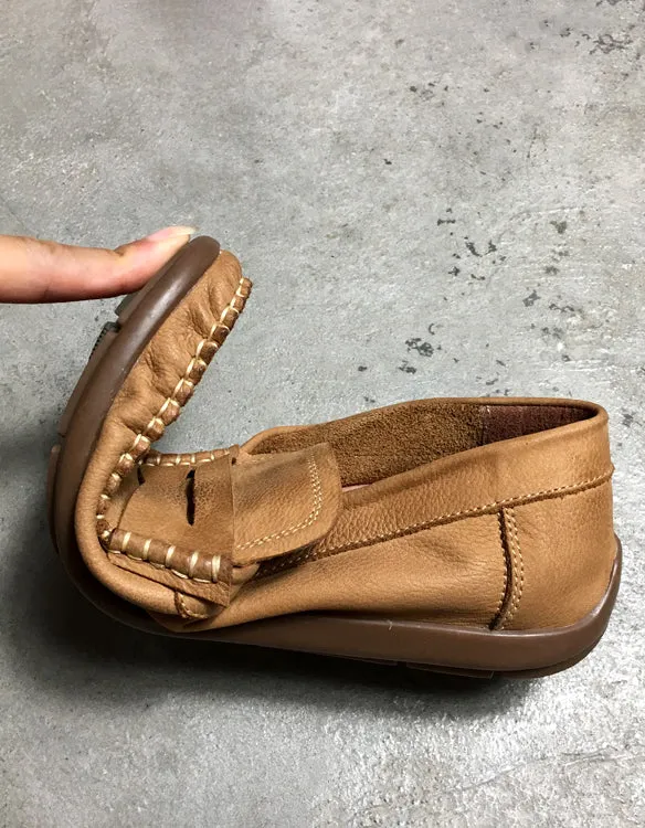 Soft Leather Daily Comfy Loafers for Men