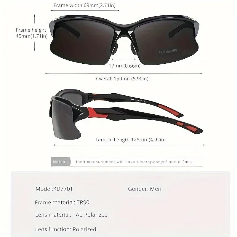 Stylish Polarized Sunglasses Perfect for Sports  Outdoor Activities