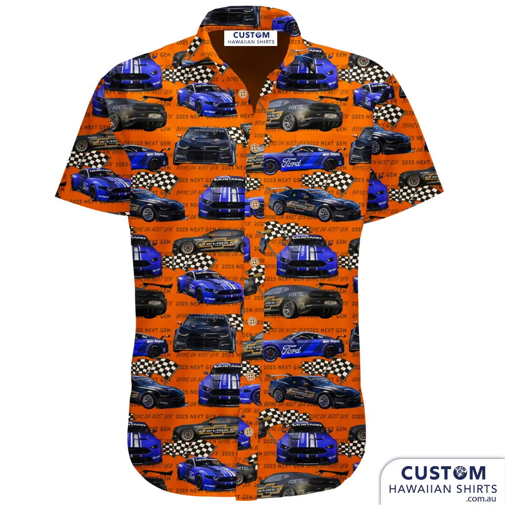 Supercars, Melbourne - Custom Car Fan Shirts