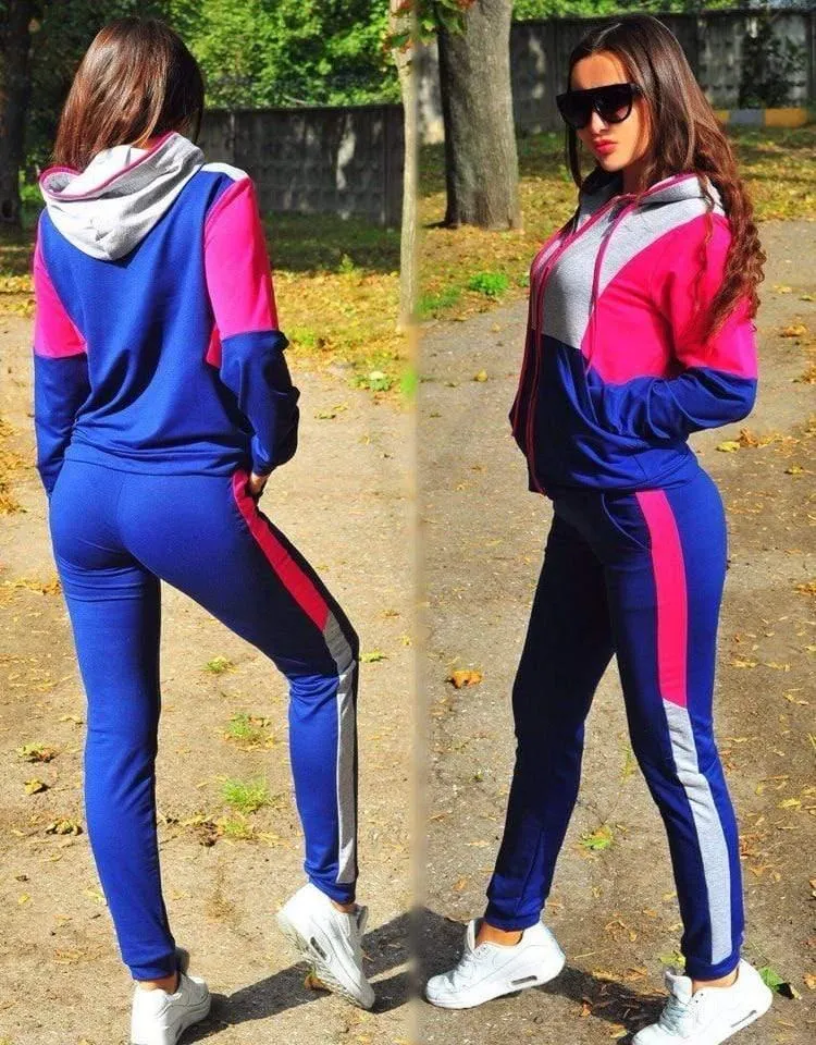 Sweat-suits Sporty Casual Outfit Set for Women