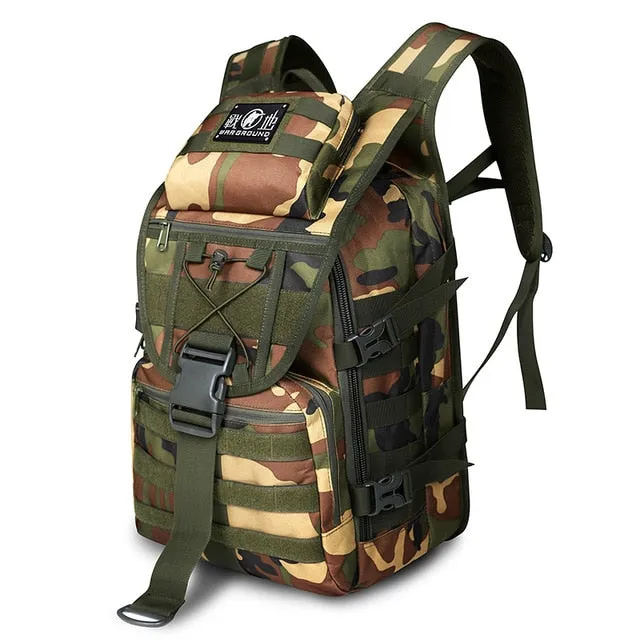 Tactical Lightweight Military Style Camping Backpack