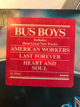 The Bus Boys - American Worker (LP, Album) (VG )