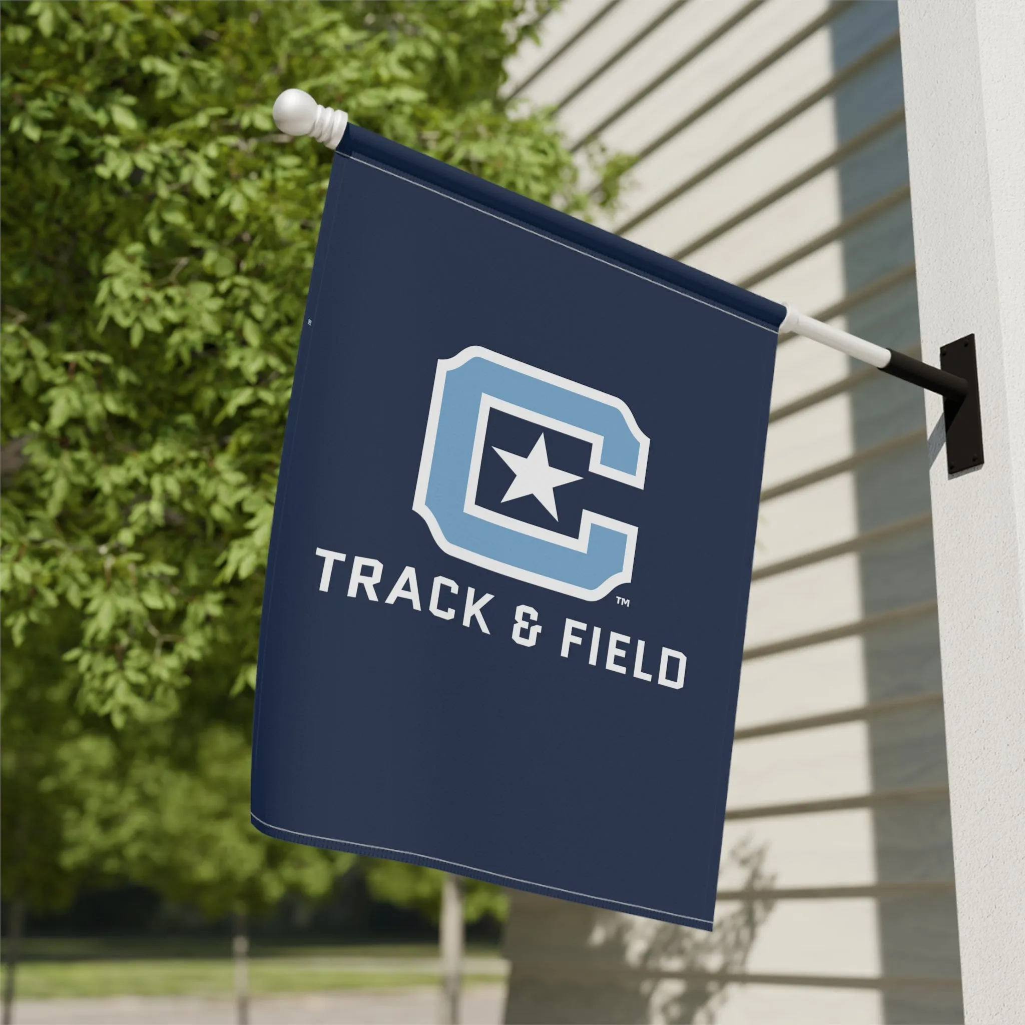 The Citadel Block C, Sports - Track & Field, Garden & House Banner