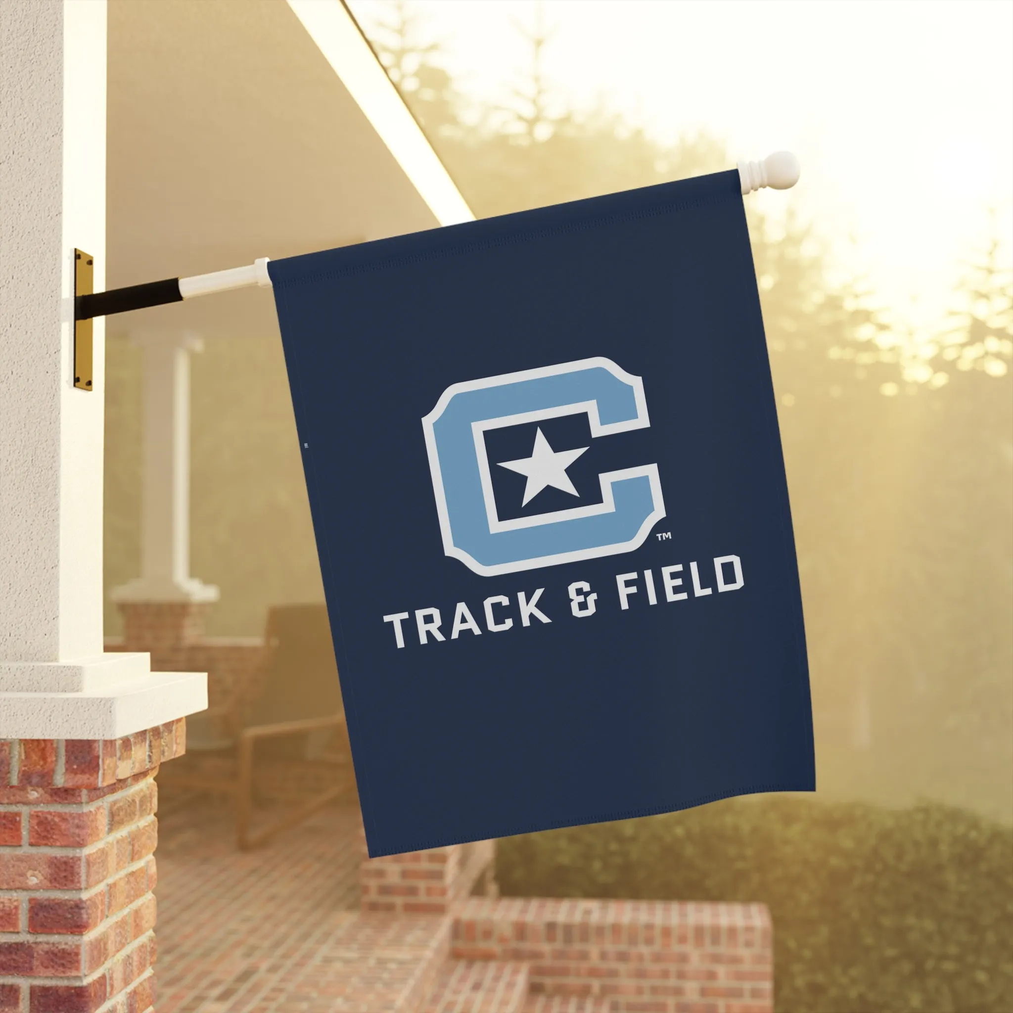 The Citadel Block C, Sports - Track & Field, Garden & House Banner