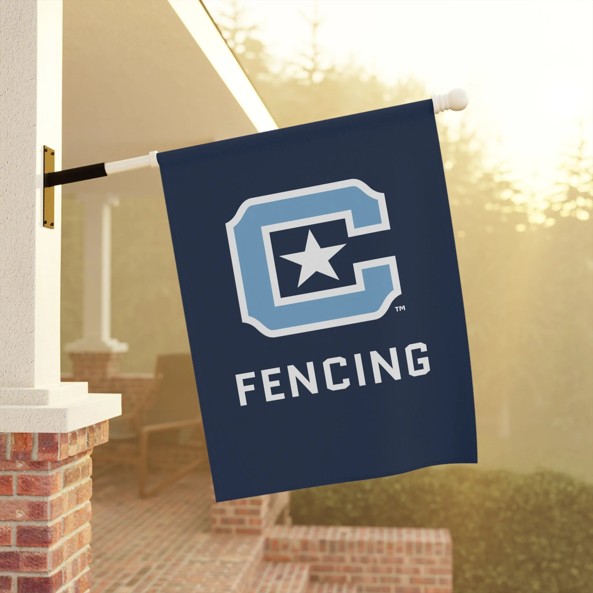 The Citadel, Club Sports Fencing, Garden & House Banner