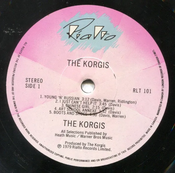 The Korgis - The Korgis (LP, Album) (NM or M-)