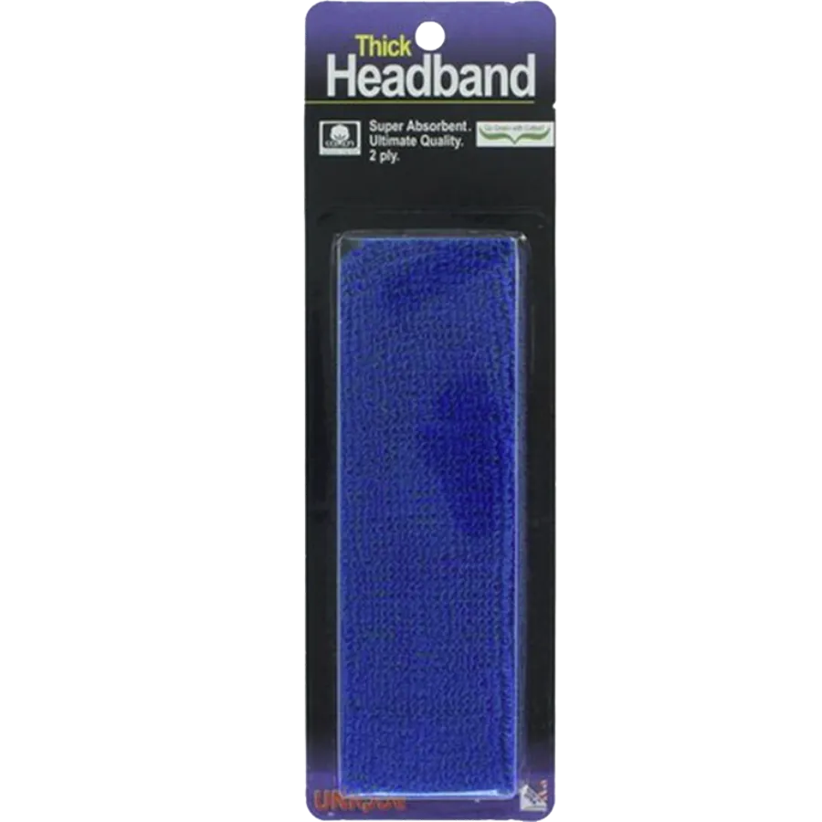 Thick 2-Ply Headband - Royal