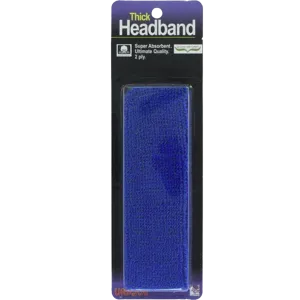 Thick 2-Ply Headband - Royal