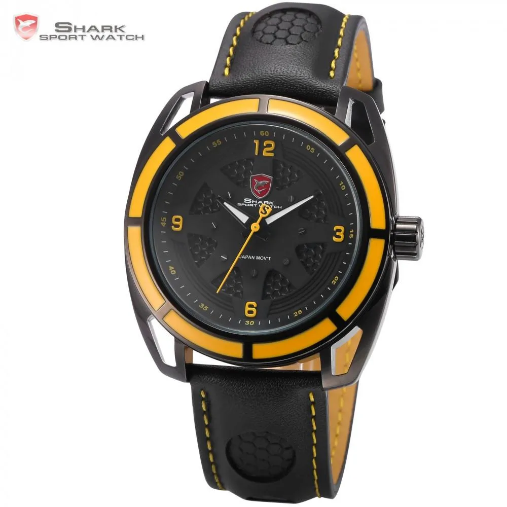 THRESHER Shark Sport Watch Yellow SW 473