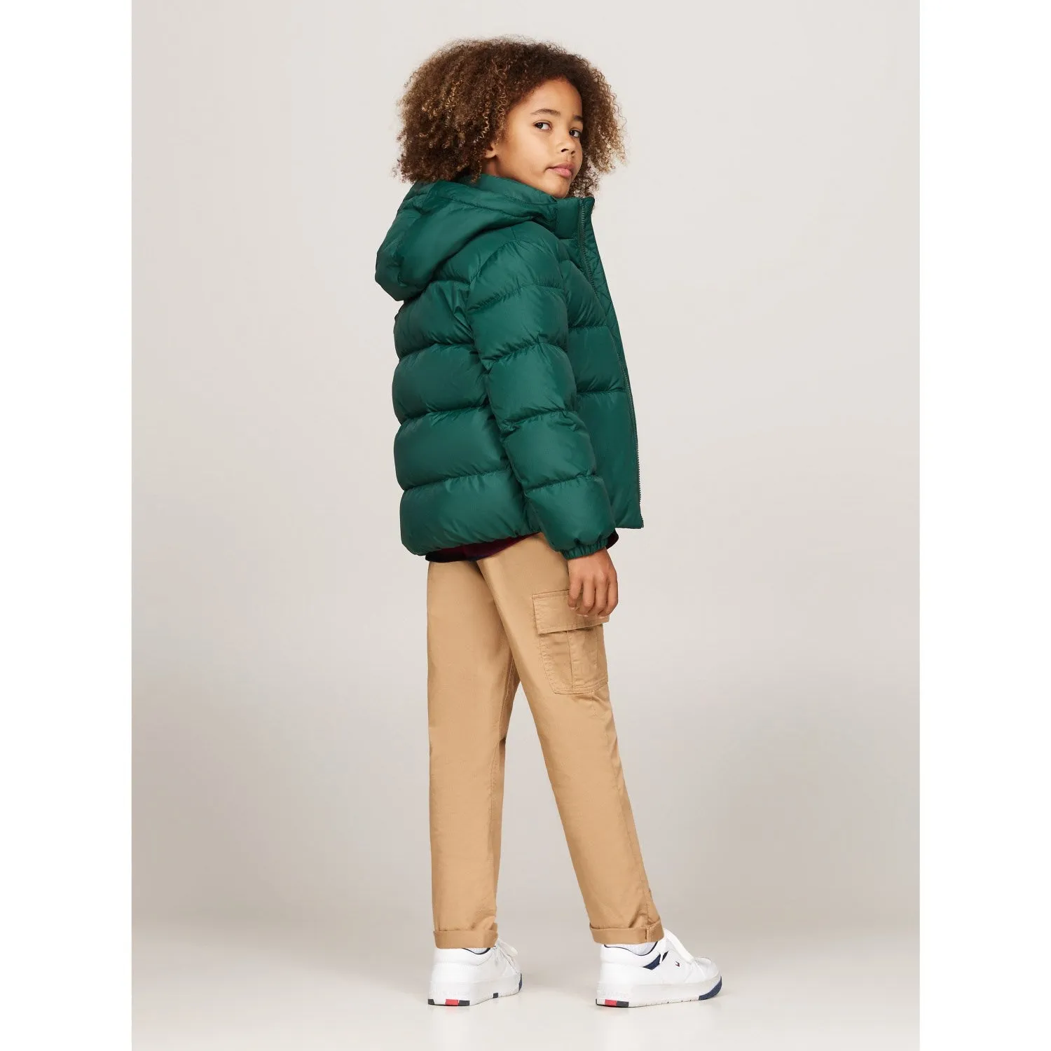 Tommy Hilfiger Ornamental Green Essential Down Jacket