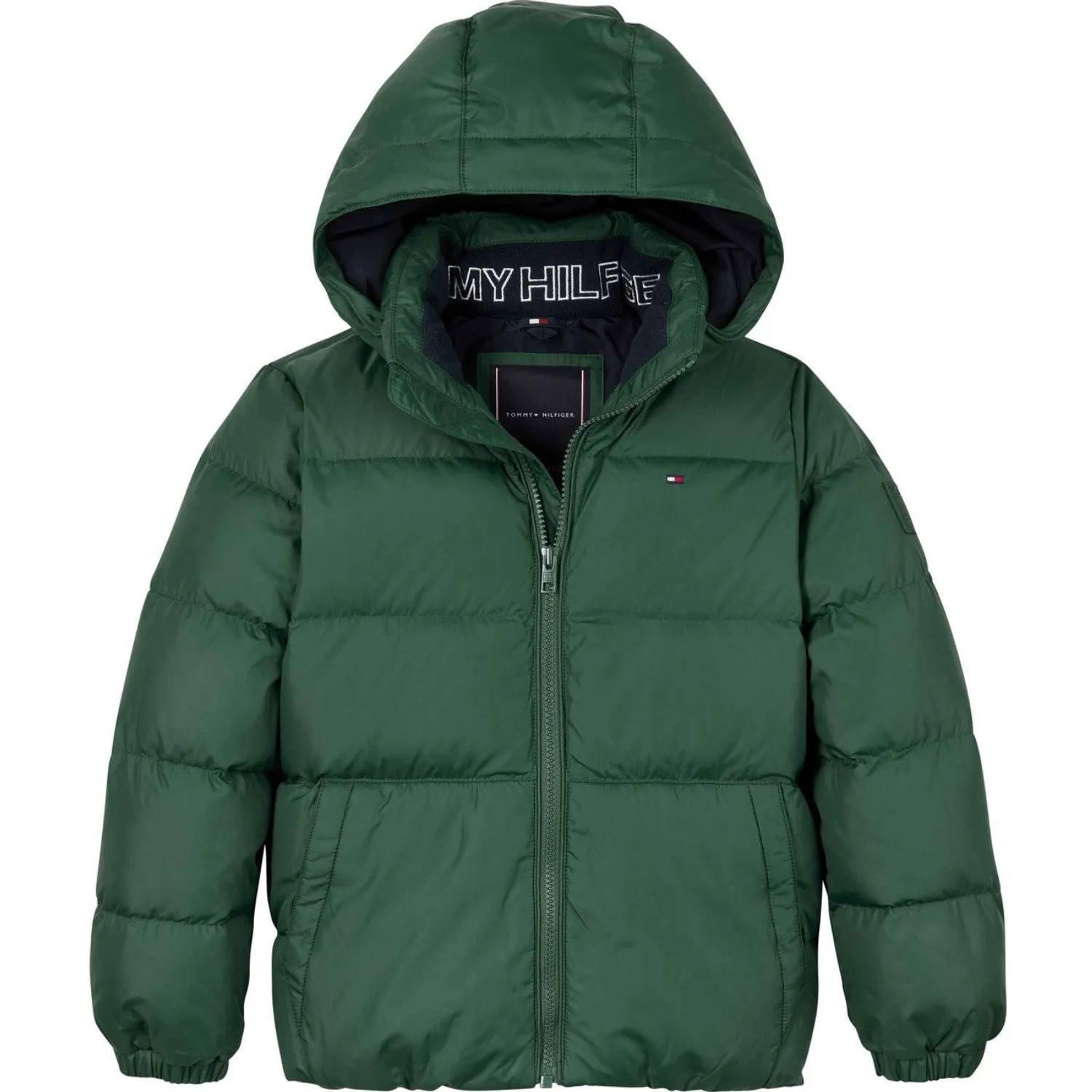 Tommy Hilfiger Ornamental Green Essential Down Jacket