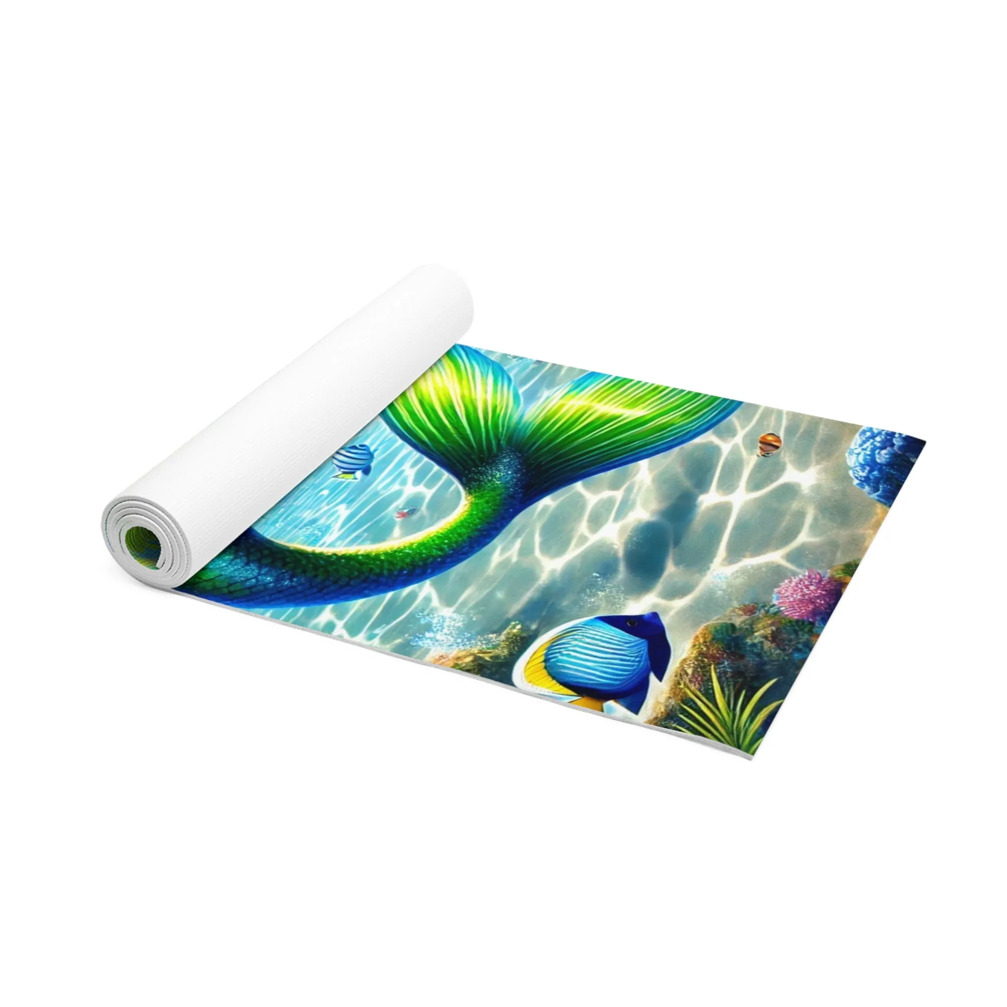 Tropical Goddess Foam Yoga Mat