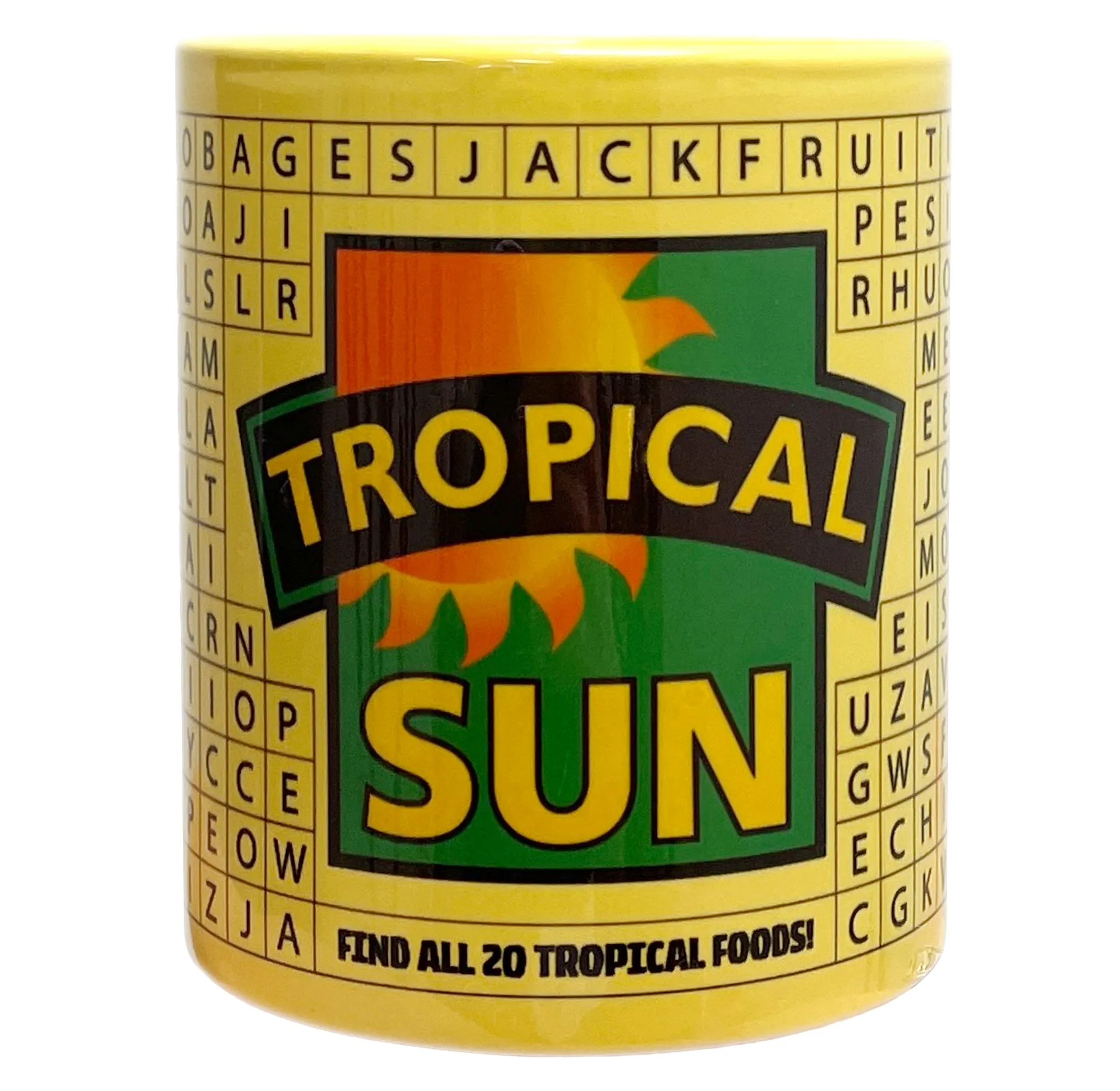 Tropical Sun Word Search Mug