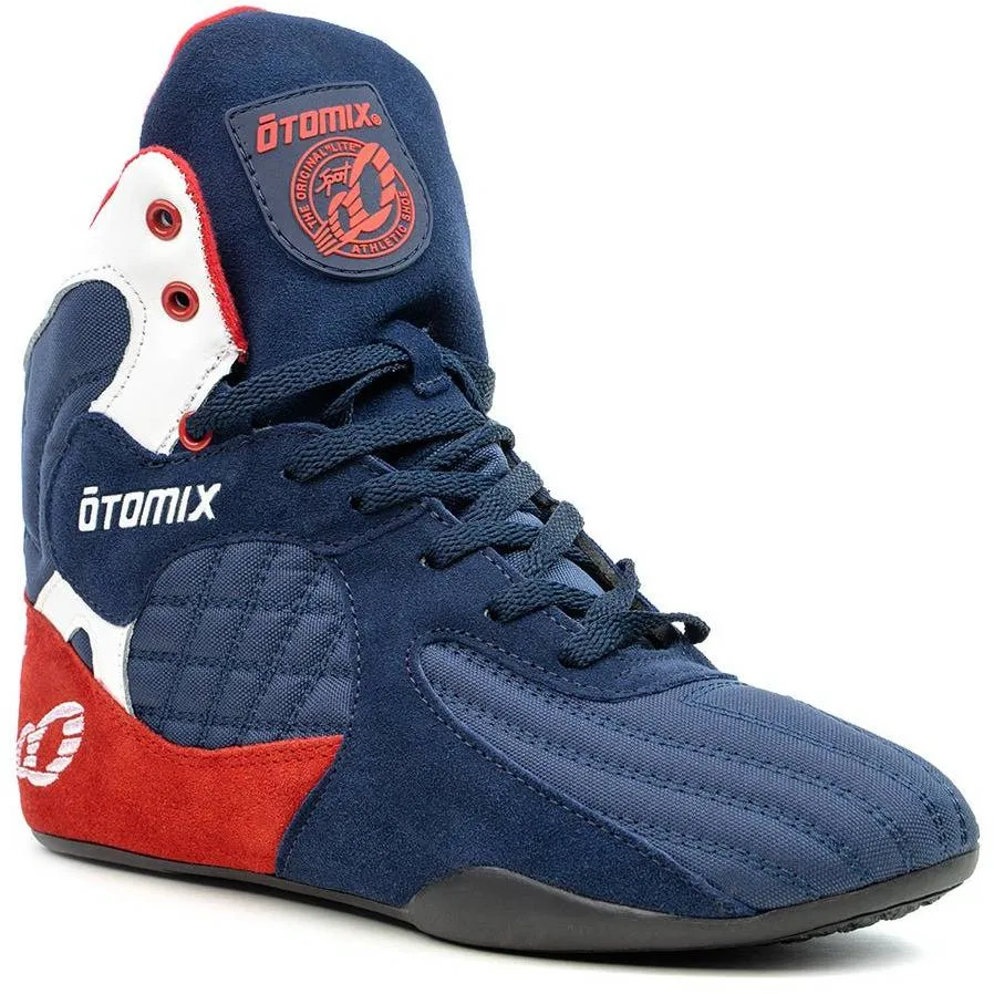 Weightlifting Gym Shoe Red White Blue Stingray