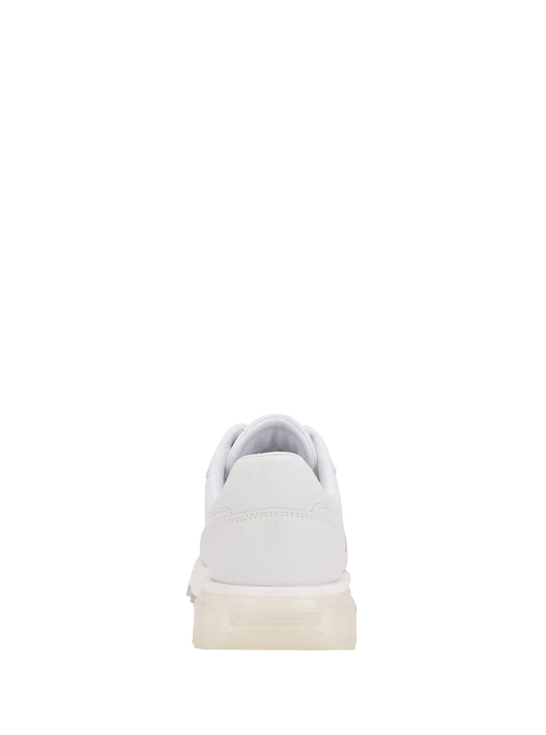 White Melany Logo Low Top Sneakers