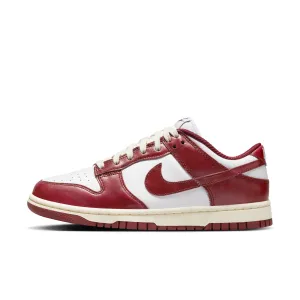 WMNS Nike Dunk Low PRM (White/Team Red/Coconut Milk)