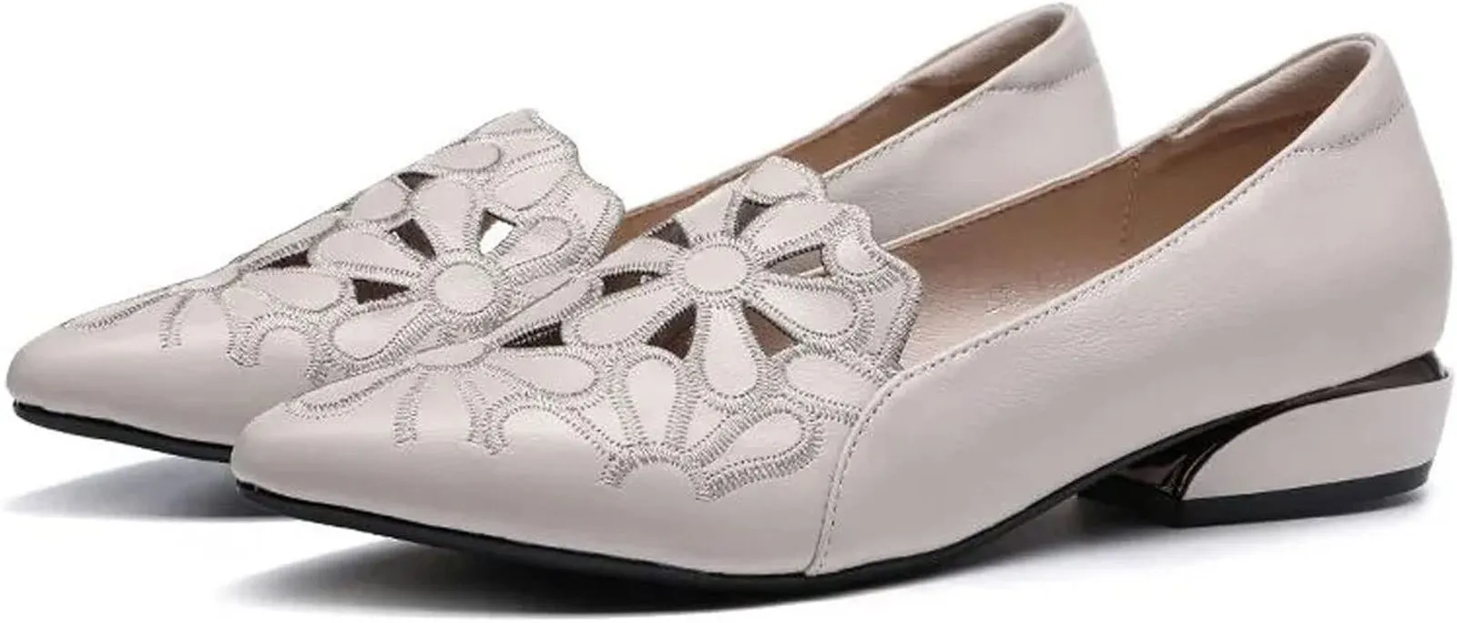 Womens Oxford Shoes Mid Heel Shoes 001183021