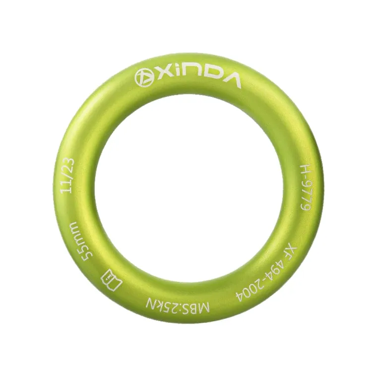 XINDA HH-9779 High-strength Seamless Outdoor Rock Climbing Equipment Connecting Ring(25kN)